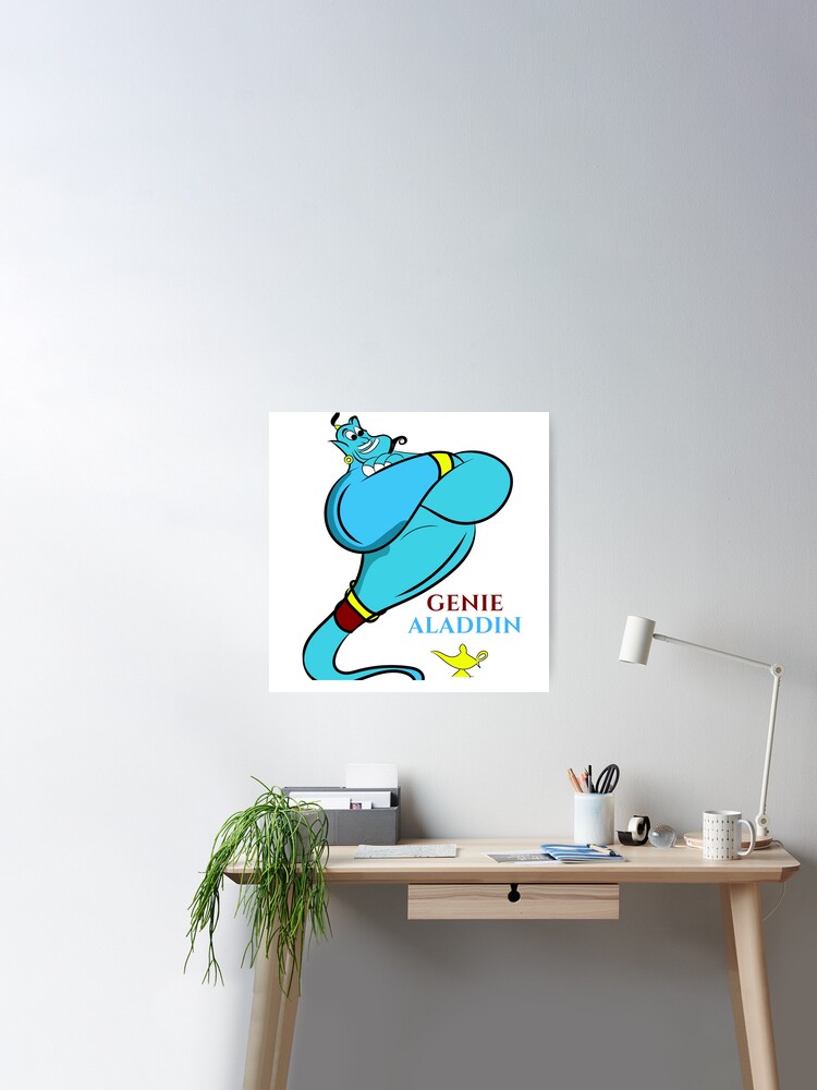 Genie Aladdin Art Board Print by mouad1410