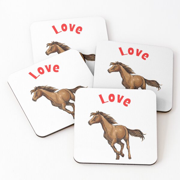 Item preview, Love Horses designed and sold by PrairieRidgeDesigns.