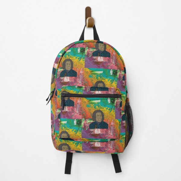 Item preview, Bach Portrait with Abstract Background designed and sold by Maxwell Nightser.