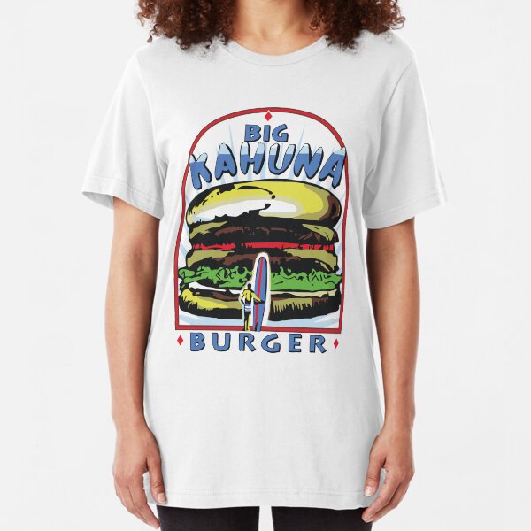 Big Kahuna Burger t-shirt (Pulp Fiction, Tarantino, Bad Motherf**ker) Slim Fit T-Shirt