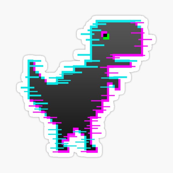 No Internet Dino (colored version)