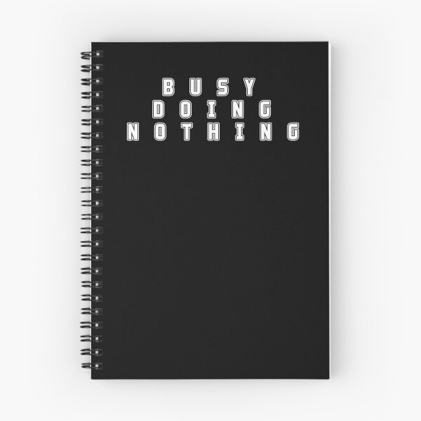 Item preview, Busy doing nothing simple minimal quote designed and sold by Aura-E.