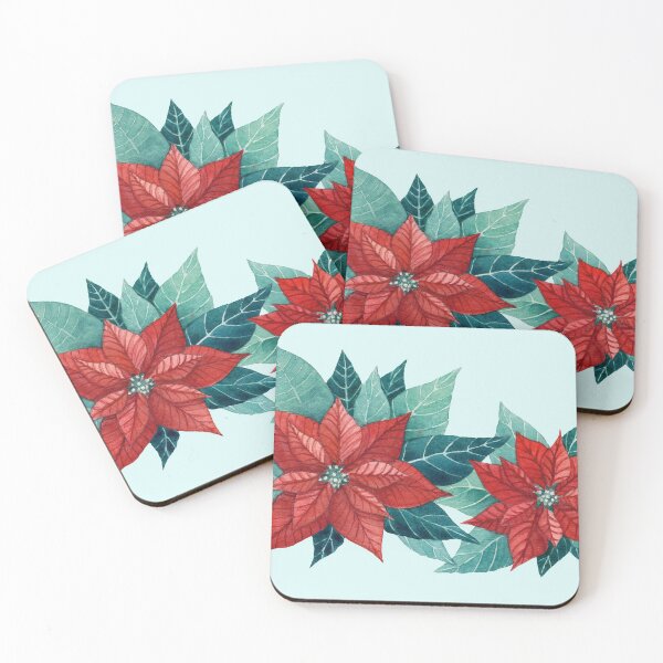 Item preview, Christmas flower - Poinsettia designed and sold by VictorineArt.