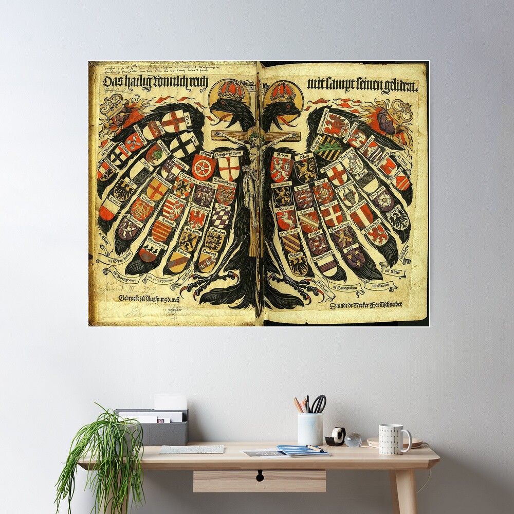 Double Headed German Eagle, 1510 Poster