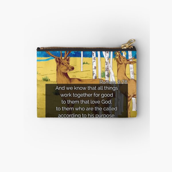 Item preview, Bible Verse Art - Romans 8:28 - Christian Quote - King James Bible designed and sold by Sirieht.
