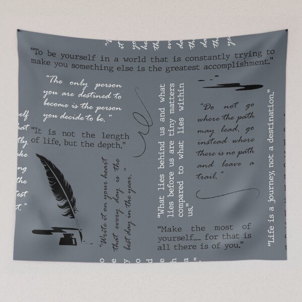 Item preview, Ralph Waldo Emerson Quotes - Literary - Poetry designed and sold by mymymagic.