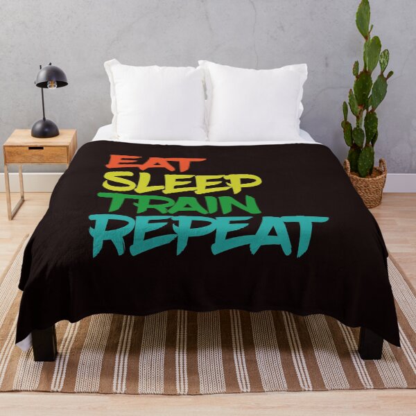 Item preview, Eat Sleep Train Repeat Classic T-Shirt designed and sold by Ristinga.