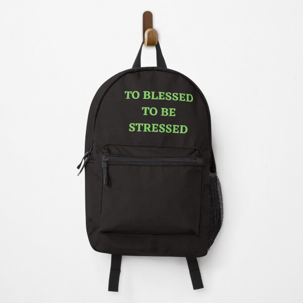 Item preview, To Blessed To Be Stressed, Christianity, Motivational designed and sold by Houevo Olga Anihouanou.
