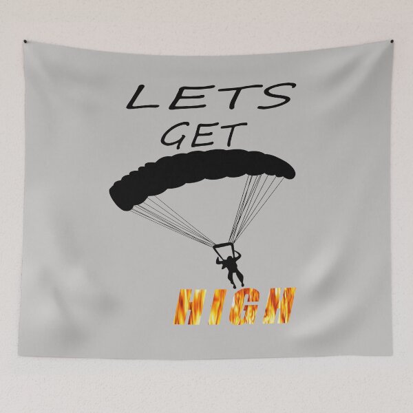 Item preview, Lets Get High Skydiving designed and sold by Jawadelqaoul.