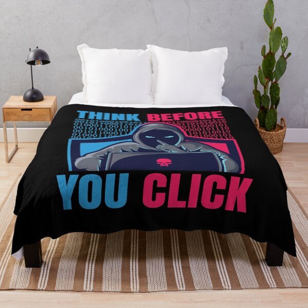 Item preview, Think before you click Computer gift designed and sold by xpokermage.