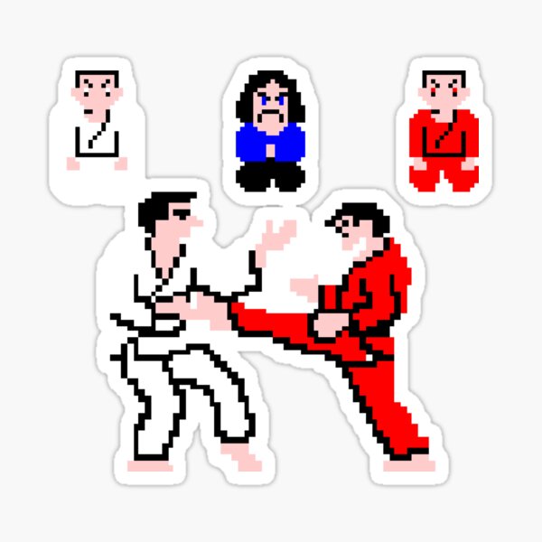 Karate Champ II Sticker