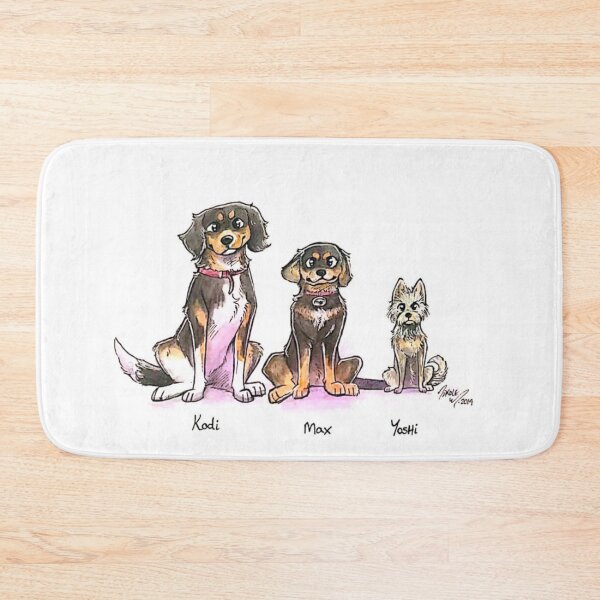 Item preview, Kodi, Max, Yoshi designed and sold by Nikole Murphy.