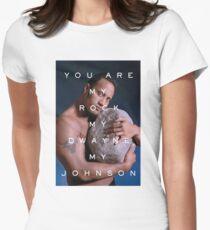 Vous êtes mon rocher T-shirt col V femme