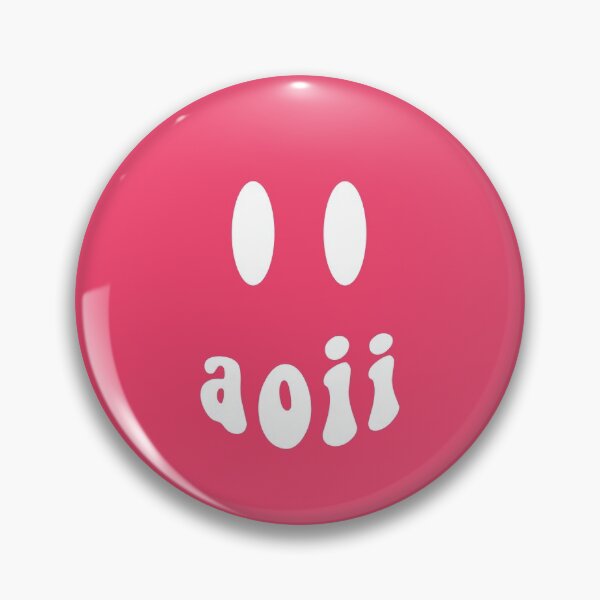 AOII Smiley Face Pin