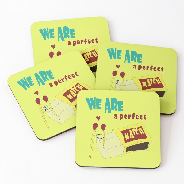 Item preview,  We are a perfect match. designed and sold by olafekry.