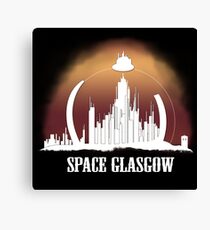 Space Glasgow Canvas Print