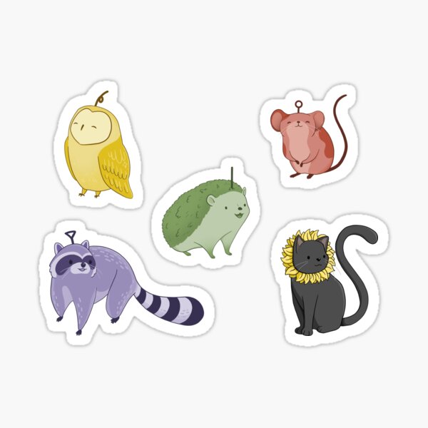 Teletubbies Animals Sticker Pack Sticker