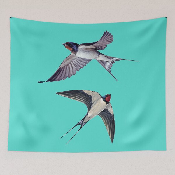 Item preview, Swallows Flying side - by - side designed and sold by Stavshowroom.