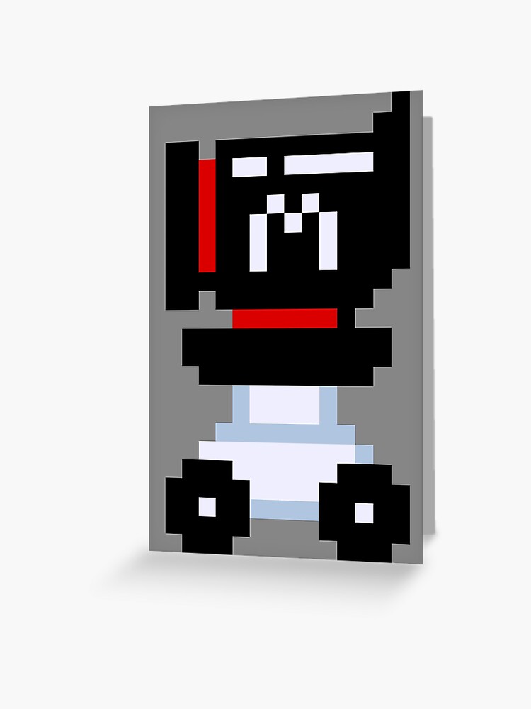 Mario block 8bit Greeting Card for Sale by Jugulaire