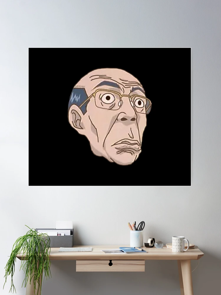 Great Teacher Surprised Anime Face Meme | Art Board Print