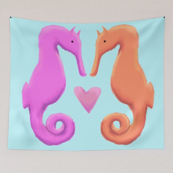 Item preview, Seahorse Lovers designed and sold by KaitLouise.
