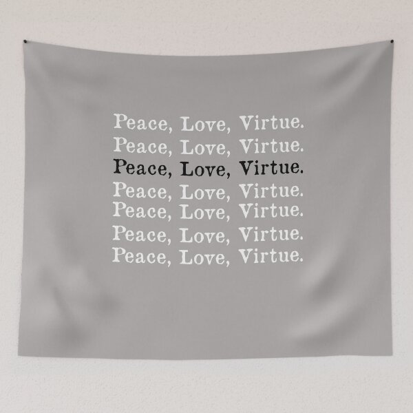 Item preview, Peace, Love, Virtue Gift designed and sold by HananDesign13.