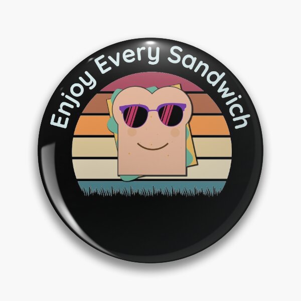 Artikelvorschau, Genießen Sie jedes Sandwich entworfen und verkauft von GraphicBit.