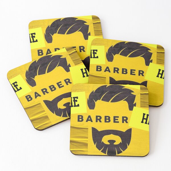 Item preview, barber moustache designed and sold by SportsHockey.