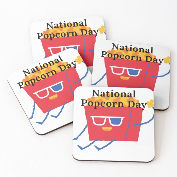 Item preview, national popcorn day designed and sold by JocelynCrafts.
