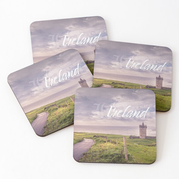 Item preview, IRELAND - Doonagore Castle, County Clare - Irish Landscape designed and sold by AOKeeshkaPhotos.