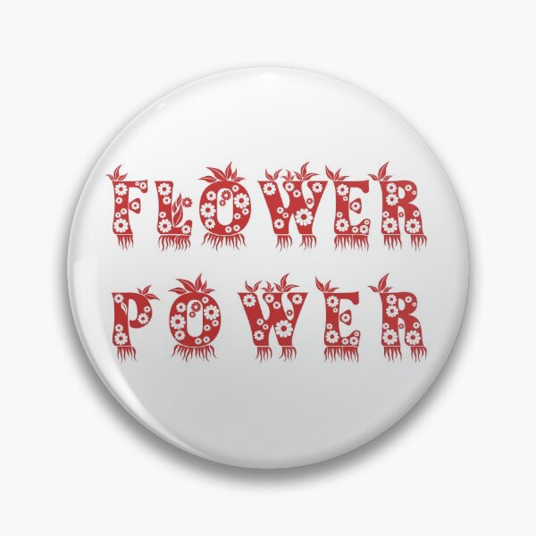 Item preview, Flower Power - Vintage Hippie Letters designed and sold by SeaAndLight.