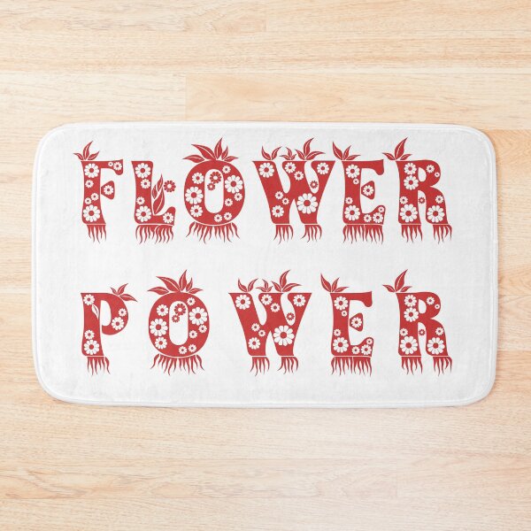 Item preview, Flower Power - Vintage Hippie Letters designed and sold by SeaAndLight.