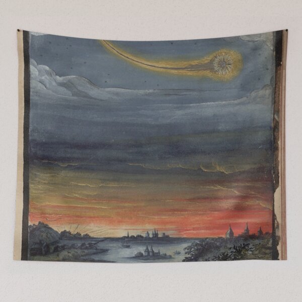 Item preview, Renaissance Sunset Comet Painting designed and sold by xostarboyxo.