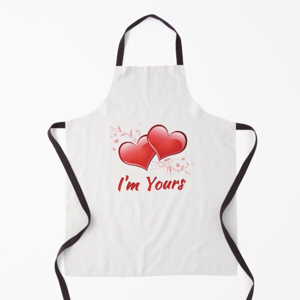 Item preview, I'm yours, I love you, red heart, hearts, red heart sticker, heart, romantic, valentines day, designed and sold by prteacool.