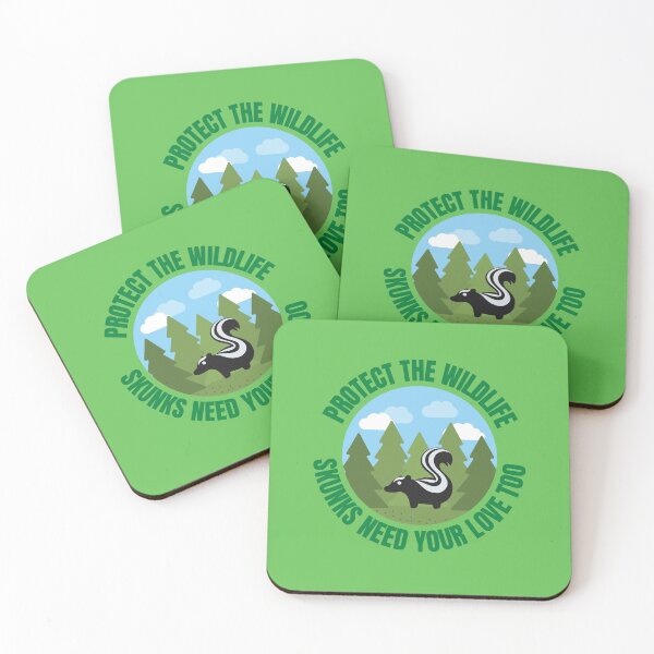Item preview, Protect the wildlife. Skunks need your love too designed and sold by fev-rocks.