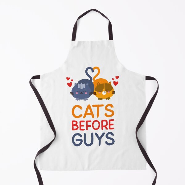 Item preview, Cats Before Guys, Funny Valentines Day Gift For Cat Lovers designed and sold by CreativaArt-.