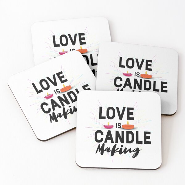 Item preview, Love Is Candle Making designed and sold by melania-shop.