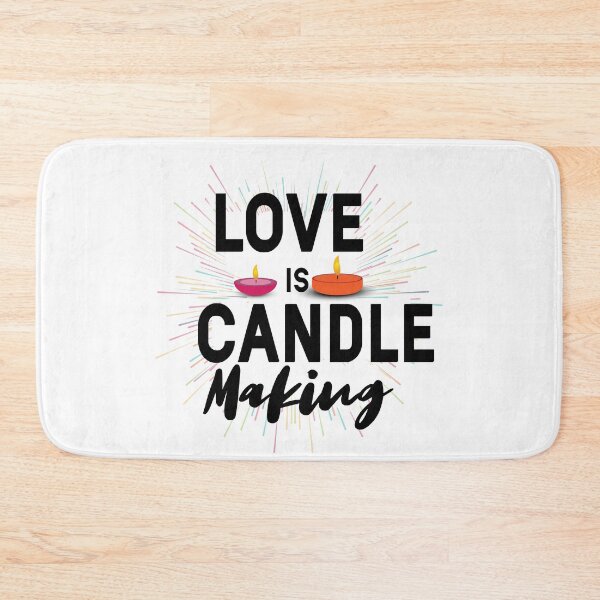 Item preview, Love Is Candle Making designed and sold by melania-shop.