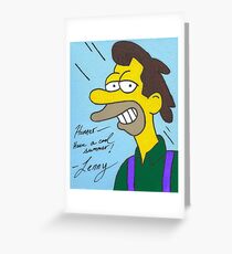Lenny Greeting Card