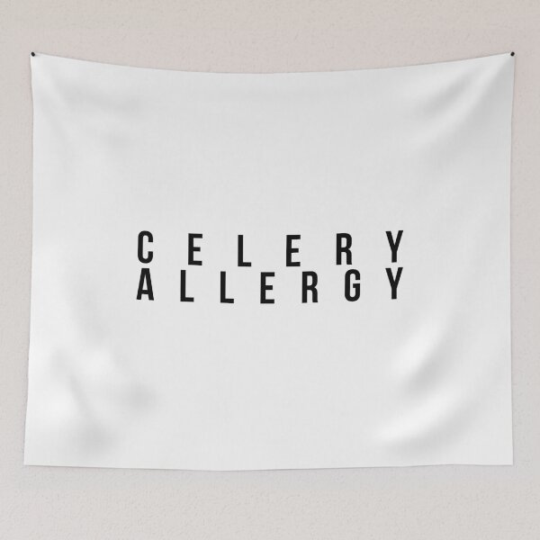 Item preview, Celery Food Allergy Awareness Minimal Graphic designed and sold by lilytepper.