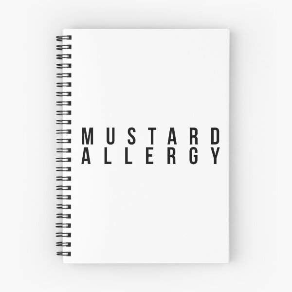 Item preview, Mustard Food Allergy Awareness Minimal Graphic designed and sold by lilytepper.