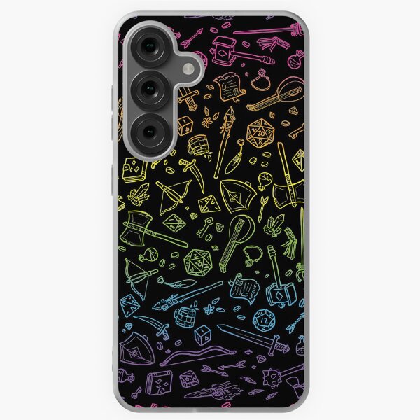 Vista previa del artículo con la obra «Patrón DnD Rainbow 2», diseñado y vendido por Alexa Martin.