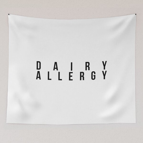 Item preview, Dairy Food Allergy Awareness Minimal Graphic designed and sold by lilytepper.