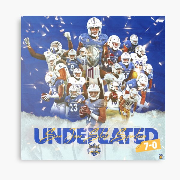 San Jose State Football Mountain West Champions Canvas Print