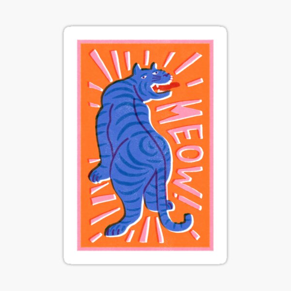 Vista previa del artículo con la obra «Tigre», diseñado y vendido por Tasiania.