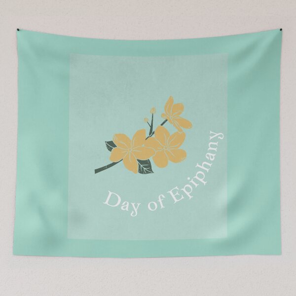 Item preview, Day of Epiphany Flowers designed and sold by RONZk.