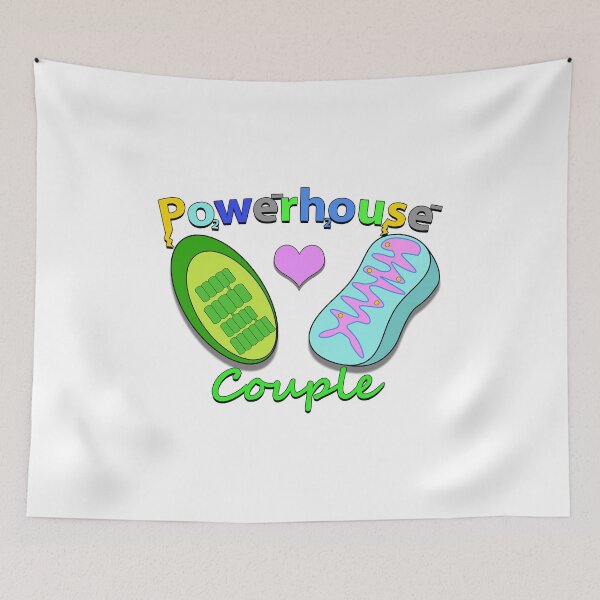 Item preview, Powerhouse Couple Mitochondria + Chloroplast designed and sold by RyoGM.