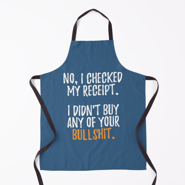 Item preview, No I Checked My Receipt designed and sold by RRiDesigns.