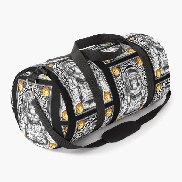 Item preview, Dogecoin DOGE Cryptocurrency Space Monkey Art designed and sold by Bitcoin-Fashion.