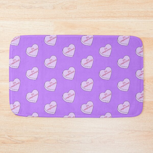 Item preview, Candy Hearts - Its Complicated, Purple designed and sold by LaRoach Digital Arts.